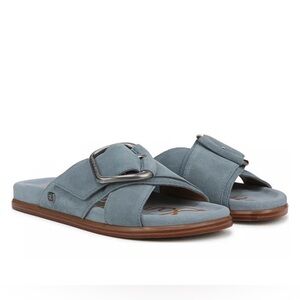 Sam Edelman Blue Slides Sandals Size 8.5